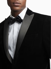Antique Rogue Black Velvet Jacket - Image 3 of 5