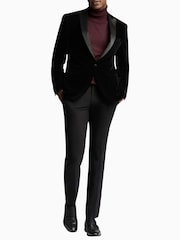 Antique Rogue Black Velvet Jacket - Image 4 of 5