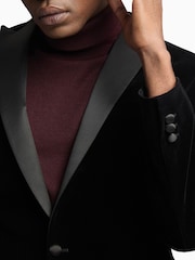 Antique Rogue Black Velvet Jacket - Image 5 of 5