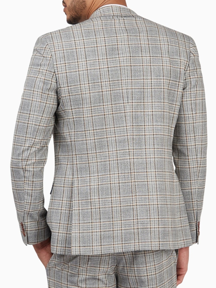 Antique Rogue Grey Campbell Tweed Jacket - Image 2 of 6