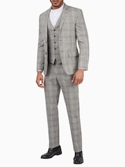 Antique Rogue Grey Campbell Tweed Jacket - Image 3 of 6