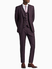 Antique Rogue Purple Bay Merlot Plain Jacket - Image 2 of 6