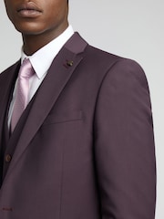 Antique Rogue Purple Bay Merlot Plain Jacket - Image 4 of 6