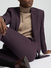 Antique Rogue Purple Bay Merlot Plain Jacket - Image 6 of 6