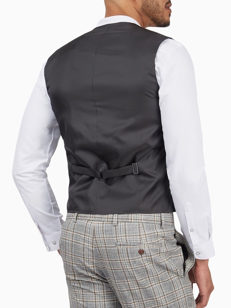 Antique Rogue Grey Campbell Tweed Jacket - Image 2 of 3