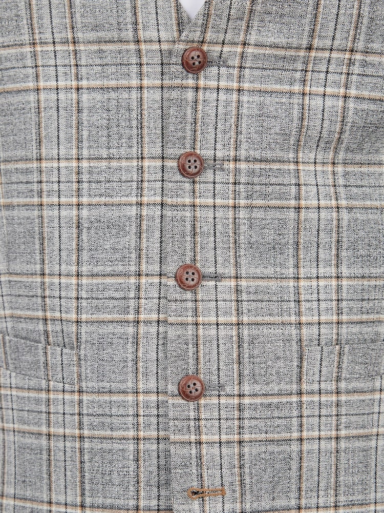 Antique Rogue Grey Campbell Tweed Jacket - Image 3 of 3