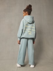 Blue Hoodie and Wide Leg Joggers Set (3-16yrs) - Image 2 of 10
