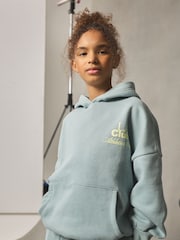 Blue Hoodie and Wide Leg Joggers Set (3-16yrs) - Image 3 of 10