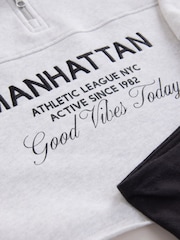 Grey Slogan Hoodie And Leggings Set (3-16yrs) - Image 10 of 10
