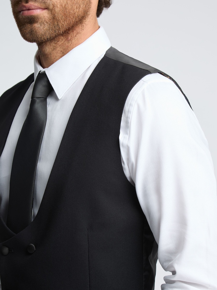 Antique Rogue Black Huxley Dinner Waistcoats - Image 2 of 2