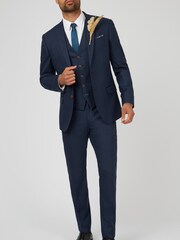 Antique Rogue Blue Check Jacket - Image 3 of 7