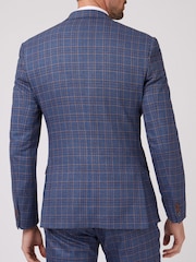 Antique Rogue Blue Overcheck Jacket - Image 4 of 5