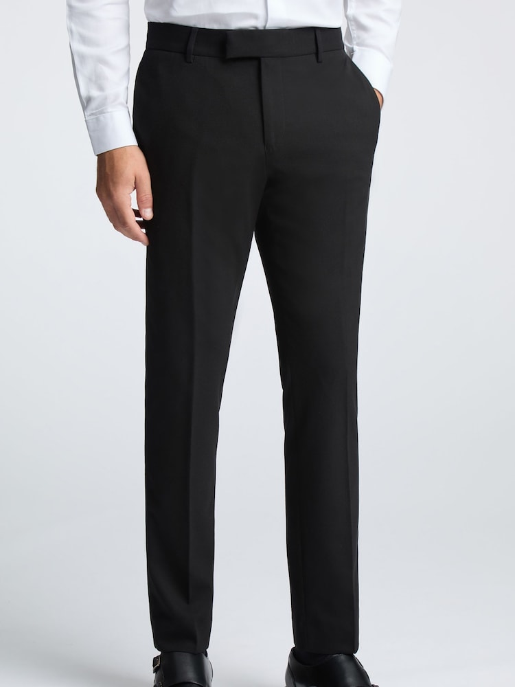 Antique Rogue Black Huxley Dinner Trousers - Image 1 of 2 Antique Rogue Black Huxley Dinner Trousers - Image 1 of 2