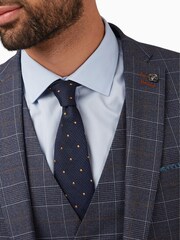 Antique Rogue Blue Overcheck Jacket - Image 5 of 7