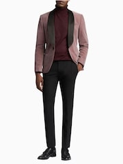 Antique Rogue Pink Velvet Jacket - Image 4 of 5