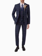 Antique Rogue Blue Hart Tweed Jacket - Image 4 of 5