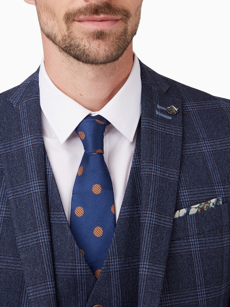 Antique Rogue Blue Hart Tweed Jacket - Image 5 of 5