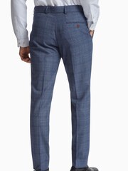 Antique Rogue Blue Dustin Airforce Check Trs Trousers - Image 2 of 3