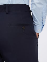 Antique Rogue Blue Curtis Plain Twill Trousers - Image 3 of 3