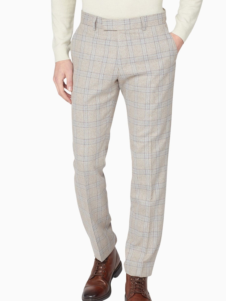 Antique Rogue Cream Tweed With Taupe OC Trousers - Image 1 of 3