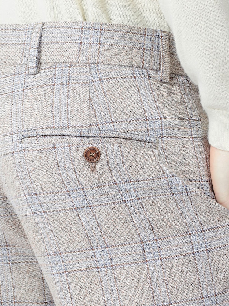 Antique Rogue Cream Tweed With Taupe OC Trousers - Image 3 of 3