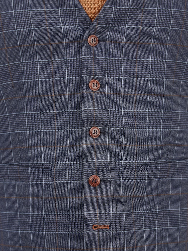 Antique Rogue Blue OC Waistcoat - Image 3 of 3