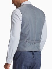 Antique Rogue Blue Dustin Airforce Check Waistcoat - Image 2 of 4