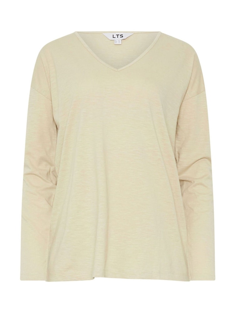 Long Tall Sally Green Sold V-Neck 100% Cotton T-Shirts 2 Pack - Image 8 of 8 Long Tall Sally Green Sold V-Neck 100% Cotton T-Shirts 2 Pack - Image 8 of 8