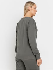 Long Tall Sally Grey Crew Neck Sweatshirt - Image 3 of 5