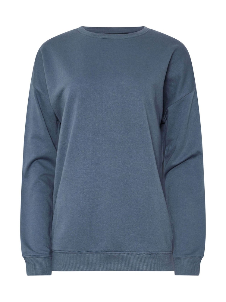 Long Tall Sally Blue Crew Neck Sweatshirt - Image 6 of 6