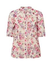 Yours Curve White Embellished High Waisted Full Blouse - Image 9 of 9