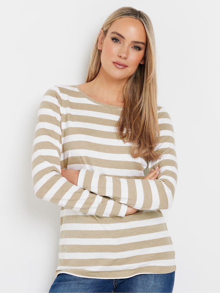Long Tall Sally Green V-Neck 100% Cotton T-Shirts 3 Pack - Image 2 of 9