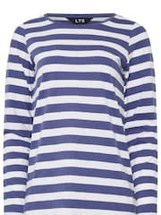 Pack de 2 camisetas de algodón 100 % con cuello en pico Sold de Long Tall Sally - Imagen 5 de 5