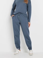 Long Tall Sally Blue Cuffed Joggers - Image 1 of 1