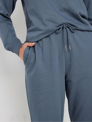 Long Tall Sally Blue Cuffed Joggers - Image 3 of 6