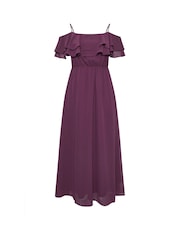 Yours Curve Purple Longline Zip Through Jacket - Image 5 of 5