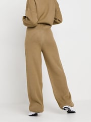 PixieGirl Petite Knitted Wide Leg Trousers - Image 3 of 5