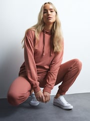 Long Tall Sally Brown Chunky Drawcord Drop Shoulder Hoodie - Image 1 of 6
