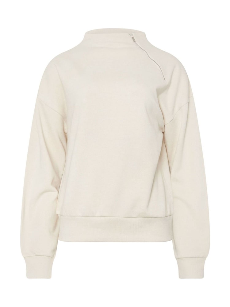 Long Tall Sally Grey High Neck Zip Sweatshirt - Image 5 of 5