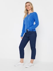 M&Co Blue Button Up Cardigan - Image 4 of 5