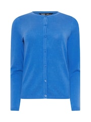 M&Co Blue Button Up Cardigan - Image 5 of 5