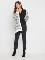 M&Co Black Short Sleeve Wrap Top - Image 3 of 6