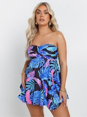 Танкини свободного кроя цвета Yours Curve - Изображение 1 из 6