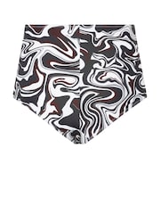 Yours Curve Summer Swirl Bikini Briefs - Image 6 of 6