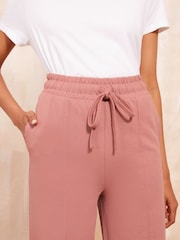 Friends Like These Pink Jersey Wide Leg Trousers - Image 3 of 4