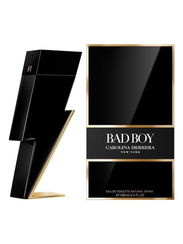 Carolina Herrera Bad Boy Eau de Toilette 100ml - Image 2 of 3