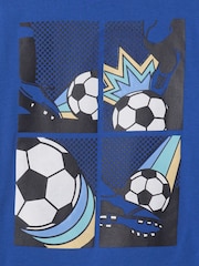 Gap Blue Long Sleeve Graphic T-Shirt (4-13yrs) - Image 3 of 3