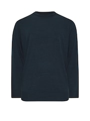 BadRhino Big & Tall Blue Crew Neck Jumper - Image 2 of 3
