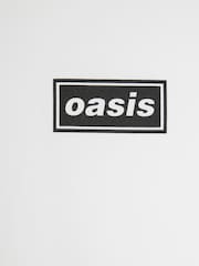 River Island White Regular Fit Oasis Front 100% Cotton T-Shirt - Image 6 of 6