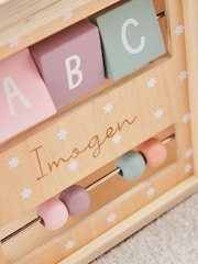 Personalised Wooden Activity Cube by My 1st Years - Image 2 of 5